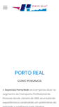 Mobile Screenshot of porto-real.com.br